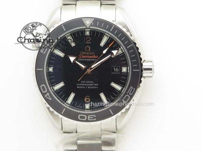 0206 Seamaster 300M Chronometer SS “007” Limited Edition OMF 1:1 Best Edition on SS Bracelet A2824 (Black Balance Wheel) V Seasonal 7952